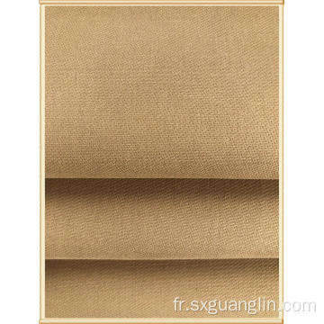 Tissu sergé de coton / polyester Spandex pour vêtements